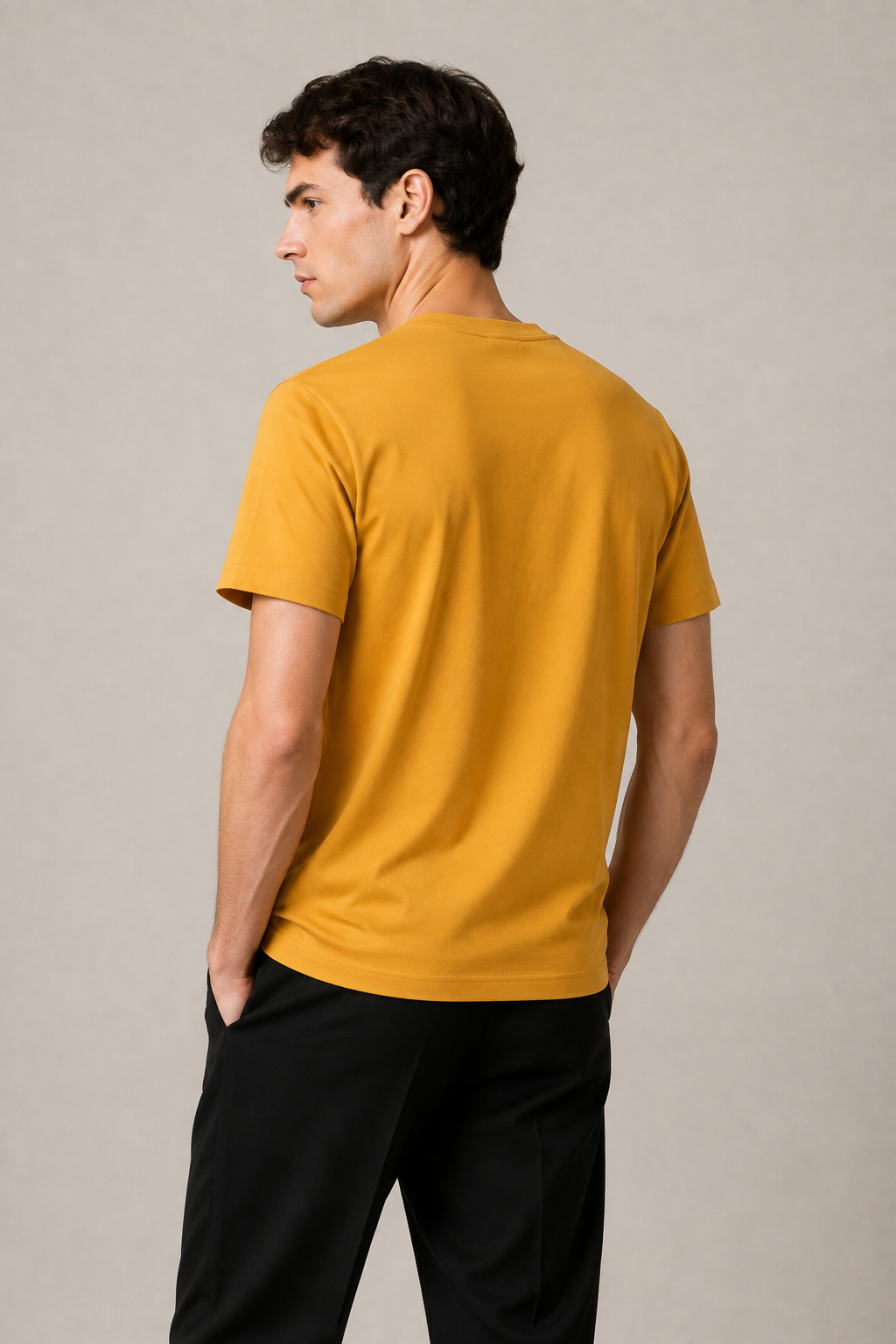 Slogan Print Cotton Jersey T-Shirt