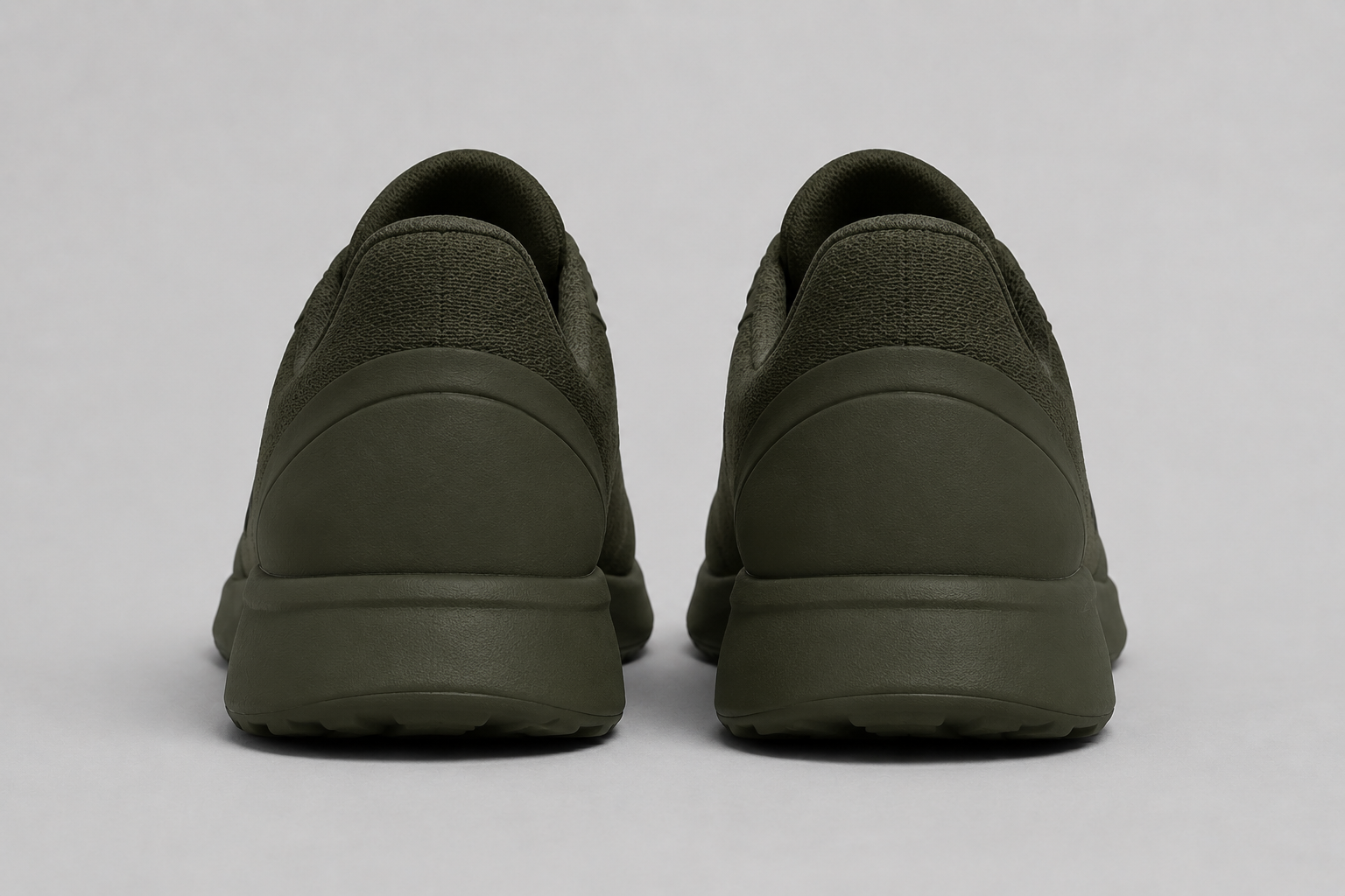Monochrome Technical Knit Sneakers